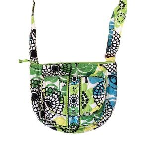 Limes Up Vera Bradley Bag Hipster Crossbody Purse‎ Shoulder Bag Green Yellow